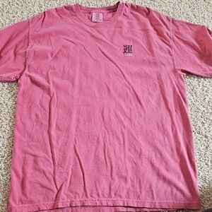 Comfort Colors Men's Red Graphic Tee